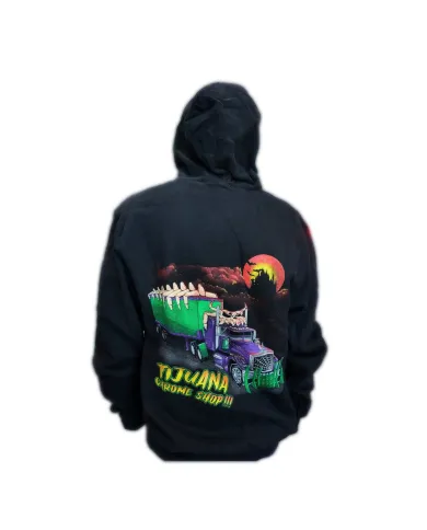 DLKS228- HOODIE BLACK ELVIRA MACK -TCSS228