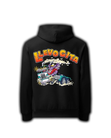 DLKS230- FULL-ZIP HOODIE BLACK LLEVO CITA