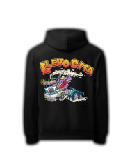 DLKS230- FULL-ZIP HOODIE BLACK LLEVO CITA