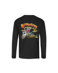 DLKP234-  TCS PLAYERA MANGA LARGA NEGRA LLEVO CITA
