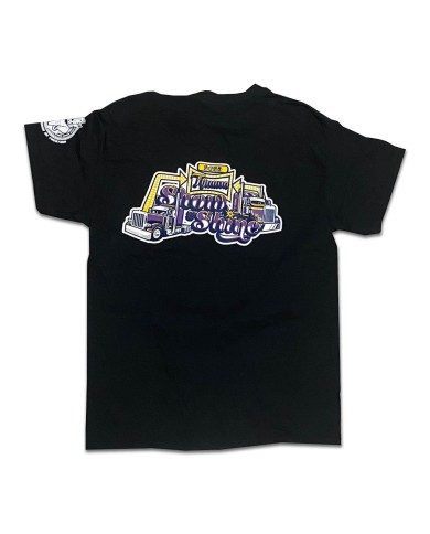 DLKP231-PLAYERA NEGRA LOGO SHOW & SHINE 2025