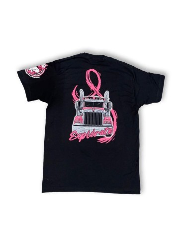 DLKP222-PLAYERA EXPLORATE PINK RIBBON TRAILER
