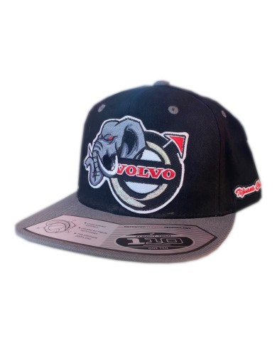 DLKG121- GORRA DEPARCHE BORDADO BLACK/GREY-VV121