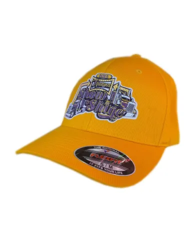DLKG346-GORRA FLEXFIT YELLOW   PARCHE S&S 2025  S/M