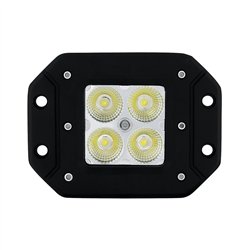 UP36535-4 High Power LED Flange Mount Work Light - Flood Light