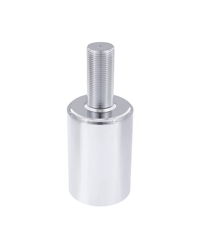 UP10369B-Chrome Plastic 33mm Thread-On Extension (Bulk)