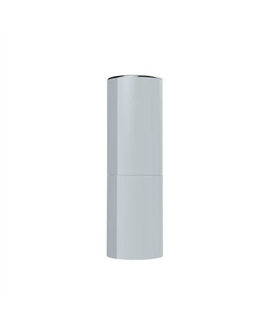 UP10370B-33mm X 6-1/2" Chrome Plastic Tall Cylinder Nut Cover - Thread-On (Bulk)