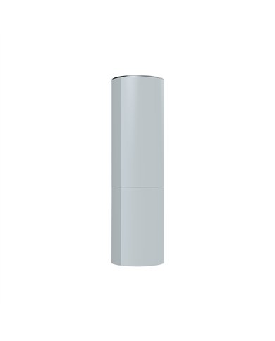 UP10371B-33mm X 7-1/4" Chrome Plastic Tall Cylinder Nut Cover - Thread-On (Bulk)