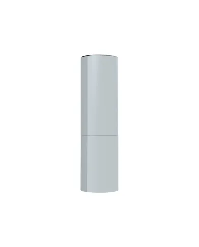 UP10371B-33mm X 7-1/4" Chrome Plastic Tall Cylinder Nut Cover - Thread-On (Bulk)