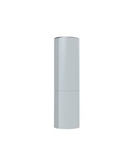 UP10371B-33mm X 7-1/4" Chrome Plastic Tall Cylinder Nut Cover - Thread-On (Bulk)