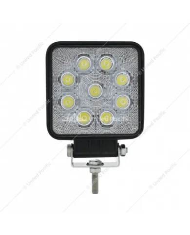 UP36618-9 High Power LED 4-1/4" Square "Competition Series" Work Light - Flood