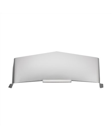 UP10469-Stainless Steel Visor For 4" X 6" Rectangular Headlight, Flat Top Style
