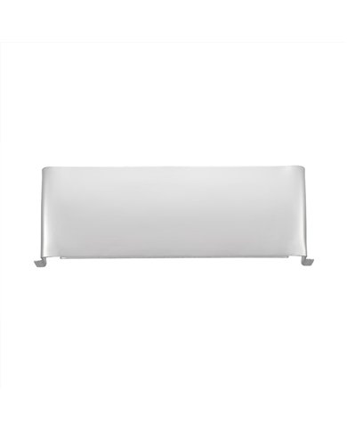 UP10470-Stainless Steel Visor For 4" X 6" Rectangular Headlight, Curved Top Style
