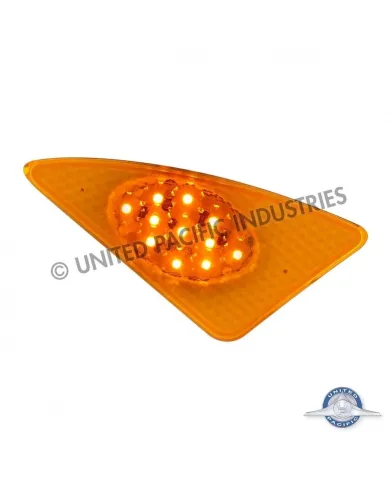 UP36627-11 Amber LED Fender Signal Light For 2008-2017 Kenworth T660 - Passenger