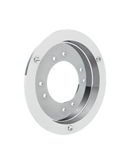 GG10513 - CR. FRONT HUB CAP, 7/16" LIP, 4 EVEN NOTCHES & 4 CLIPS