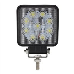 UP36672-9 High Power LED Square Work Light - Flood