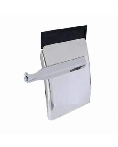 UP10624-24" x 34" Deluxe Stainless Quarter Fender Set - Triangle Bracket