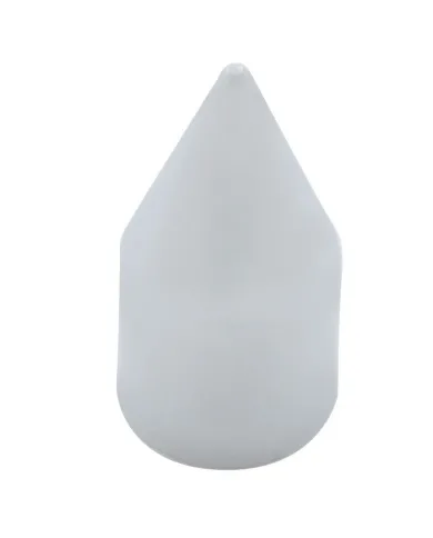 UP10762B-9/16" X 1-1/2" Chrome Plastic Spike Nut Cover - Push-On (Bulk)