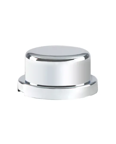 GG10773 - S.S. UNIV FRONT HUB CAP 1" LIP, 6 NOTCHES