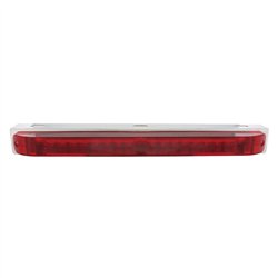 UP36709-Stainless Light Bracket With 19 LED 17" Light Bar - Red LED/Red Lens