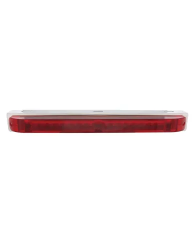 UP36709-Stainless Light Bracket With 19 LED 17" Light Bar - Red LED/Red Lens