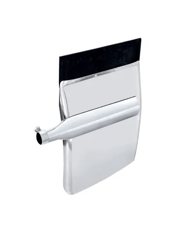 UP10855-24" x 31" Stainless Quarter Fender Set - Triangle Bracket