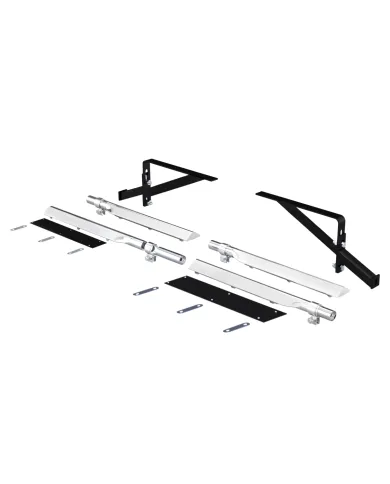 UP11025-29" 430 Stainless Steel Universal Heavy Duty Full Tandem Fender Mounting Arm Kit (Pair)