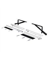 UP11025-29" 430 Stainless Steel Universal Heavy Duty Full Tandem Fender Mounting Arm Kit (Pair)
