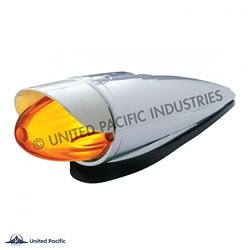 UP36757-9 LED Dual Function GloLight Watermelon Grakon 1000 Cab Light Kit With Visor - Amber LED/Amber Lens