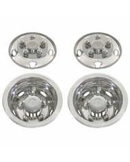 UP20102-Stainless Toyota Coaster 16" Wheel Cover Set