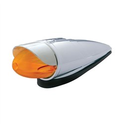 UP36757-9 LED Dual Function GloLight Watermelon Grakon 1000 Cab Light Kit With Visor - Amber LED/Amber Lens