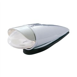 UP36758-9 LED Dual Function GloLight Watermelon Grakon 1000 Cab Light Kit With Visor - Amber LED/Clear Lens