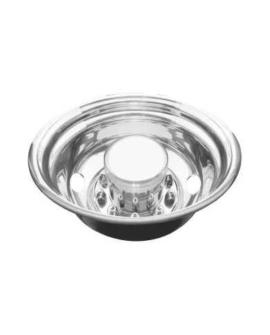 UP20303-24-1/2" O.D. Stainless Rear Wheel Simulator Set - 2 Vent Hole, Stud Piloted