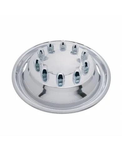 UP20305-22.5" OD Stainless Front Wheel Simulator Set - 2 Vent Holes, Stud Piloted