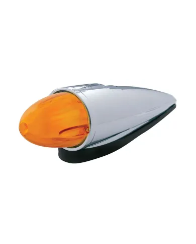 UP36759-9 LED Dual Function GloLight Watermelon Grakon 1000 Style Cab Light Kit - Amber LED/Amber Lens