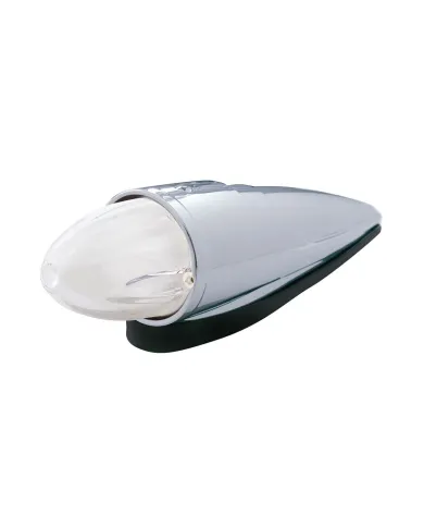 UP36760-9 LED Dual Function GloLight Watermelon Grakon 1000 Style Cab Light Kit - Amber LED/Clear Lens