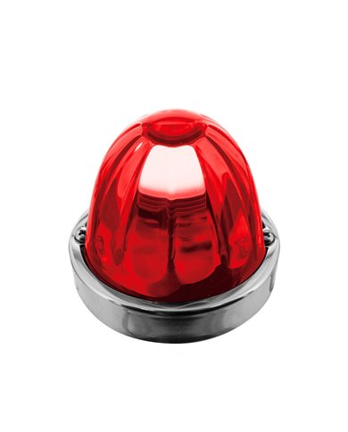 UP20454-Glass Watermelon Flush Mount Kit - Red