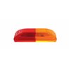 UP36774B-6 LED Rectangular Fender Mount Light (Clearance/Marker) With Amber & Red Lens (Bulk)