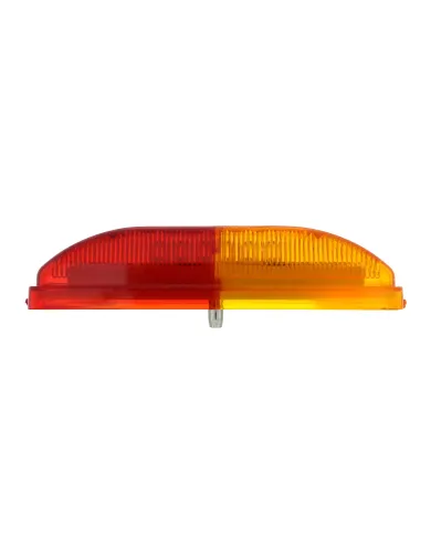 UP36774B-6 LED Rectangular Fender Mount Light (Clearance/Marker) With Amber & Red Lens (Bulk)