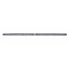 UP36789-Dual 14 LED 12" Light Bars With Bezel - Amber LED/Clear Lens