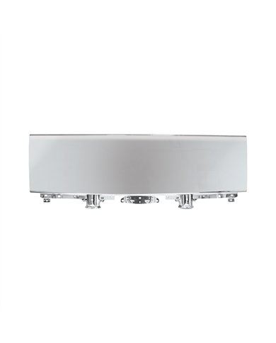 UP21625-Steel Front Panel Assembly For 2008-2024 Isuzu NPR (ELF 400/500/600)-Chrome