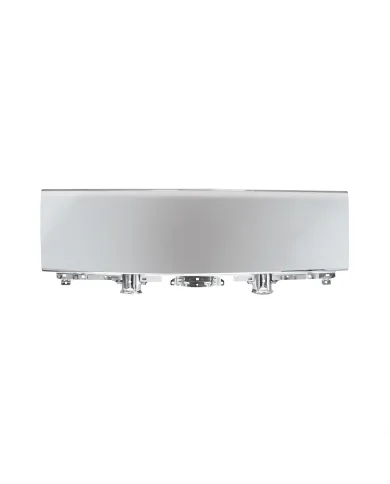 UP21625-Steel Front Panel Assembly For 2008-2024 Isuzu NPR (ELF 400/500/600)-Chrome