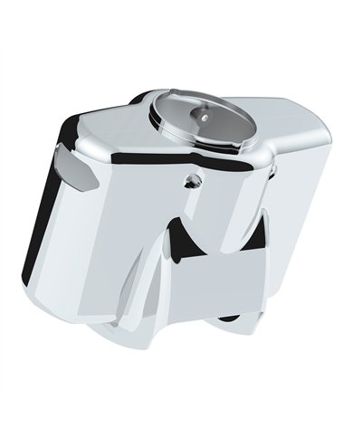 UP21709-Chrome Plastic Upper Steering Column Cover For 1998-2005 Peterbilt 379/378,2005-2010 335,2000-2010 330