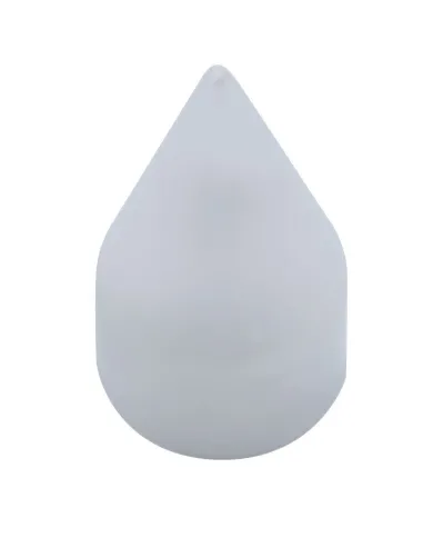 UP10765B-3/4" X 1-7/8" Chrome Plastic Spike Nut Cover - Push-On (Bulk)