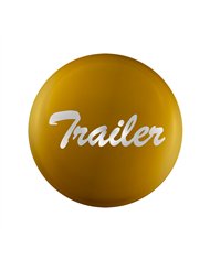 UP23229-1Y-"Trailer" Glossy Air Valve Knob Candy Color Sticker - Electric Yellow