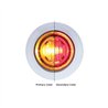 UP36838-3 LED 3/4" Mini Double Fury Light (Clearance/Marker) - Amber LED/Red LED
