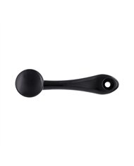 UP24037-Black Die-Cast Window Crank With 16-Spline 7/16  OD Adapter - Plain