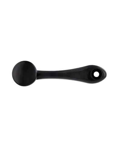 UP24038-Black Die-Cast Window Crank With 3/8  Square Adapter - Plain
