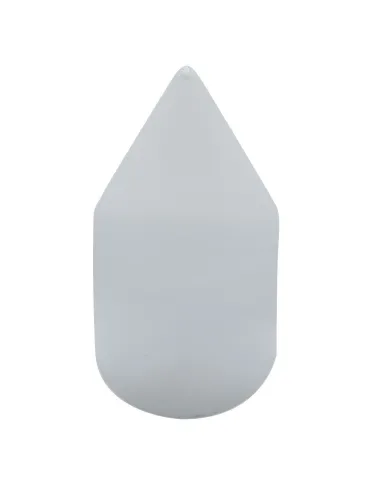 UP10766B-3/4" X 2-5/16" Chrome Plastic Spike Nut Cover - Push-On (Bulk)