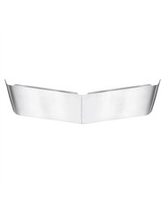 UP28006-13" Stainless Drop Sunvisor For Petebilt 379, 385, 357
